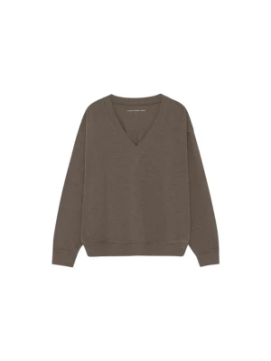 Foto van product moshi moshi mind Trui ' inhale ' taupe