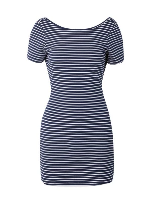 Foto van product Motel Jurk 'Roswitha' navy / wit