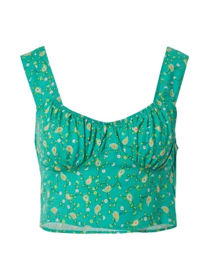 Foto van product Motel Top 'Gladis' lichtblauw / jade groen / kiwi / oranje / wit