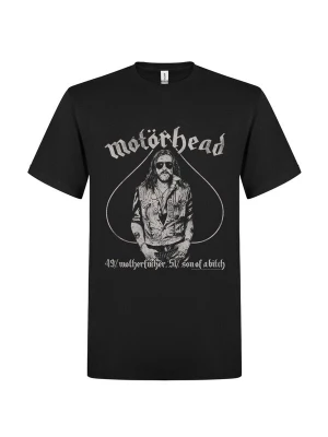 Foto van product Motörhead Shirt 'Motörhead 49% motherfucker, 51% son of a bitch T-Shirt' zwart