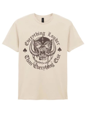 Foto van product Motörhead Shirt 'Motörhead Everything Louder T-Shirt' natuurwit