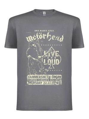 Foto van product Motörhead Shirt 'Motörhead Live and Loud T-Shirt' grijs