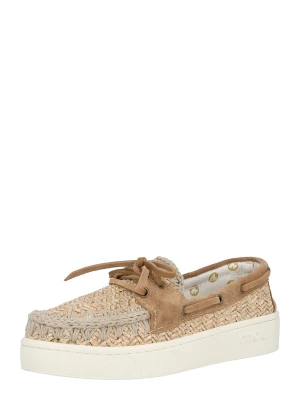 Foto van product MOU Mocassins taupe / brokaat / lichtbruin