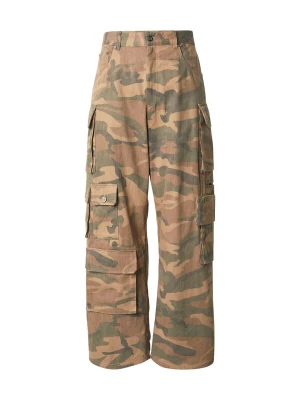 Foto van product MOUTY Cargobroek camel / brokaat / groen / kaki