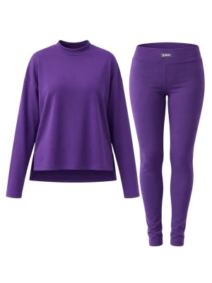 Foto van product Mowi Fit Trainingspak 'Lange Mouwen Legging Set' lila