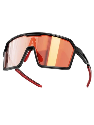 Foto van product Mowmow Sportzonnebril 'MowMow Wizard Sunglasses - Sports Glasses - Photochromic Lens - Men - Women' oranje