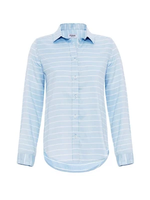 Foto van product Moxx Paris Blouse blauw / wit