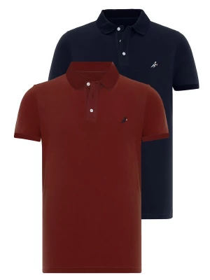 Foto van product Moxx Paris Shirt navy / gemengde kleuren / wijnrood