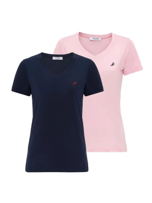 Foto van product Moxx Paris Shirt navy / lichtroze / rood