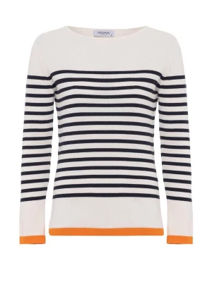 Foto van product Moxx Paris Trui ecru / navy / oranje