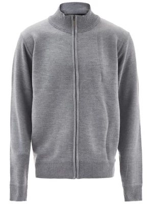 Foto van product Mozzaar Gebreid vest lichtgrijs