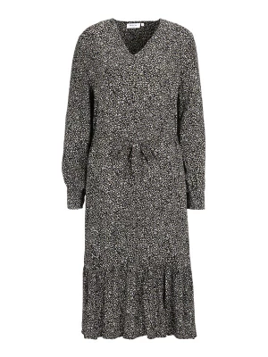 Foto van product MSCH COPENHAGEN Jurk 'Callia' azuur / olijfgroen / zwart