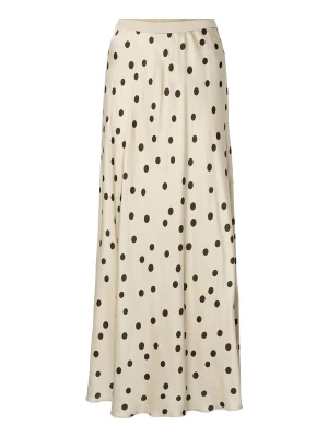 Foto van product MSCH COPENHAGEN Rok 'Clarette Irida' crème / zwart
