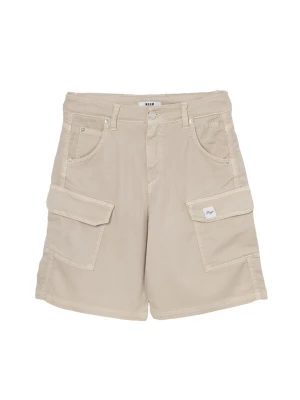 Foto van product MSGM Broek 'Bermuda beige per bambina' beige