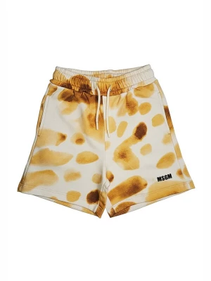 Foto van product MSGM Broek 'Bermuda felpa crema per bambino' crème
