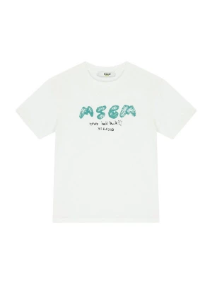 Foto van product MSGM Shirt 'T-shirt bianca per bambino' wit