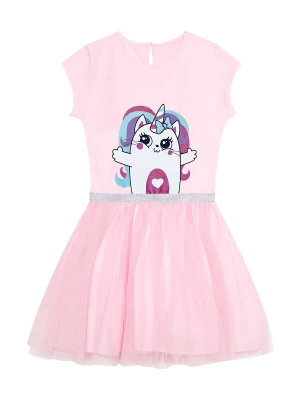 Foto van product MSH B&G Jurk hemelsblauw / lila / pink / wit