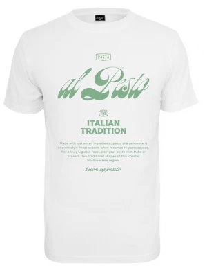 Foto van product MT Men Shirt 'Al Pesto' appel / wit
