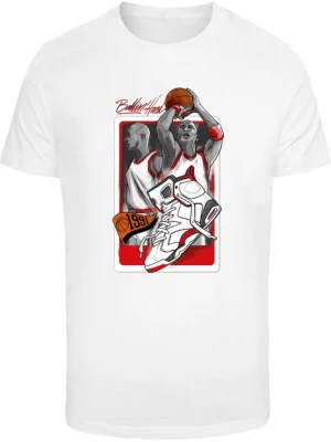 Foto van product MT Men Shirt 'Ballin Hard 1991' donkergrijs / rood / zwart / wit