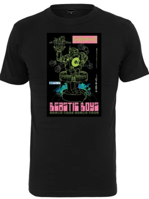 Foto van product MT Men Shirt 'Beastie Boys Robot' blauw / geel / pink / zwart
