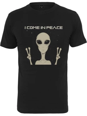 Foto van product MT Men Shirt 'I Come In Peace' crème / zwart