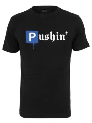 Foto van product MT Men Shirt 'Pushin' blauw / zwart / wit