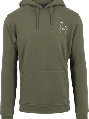 Foto van product MT Men Sweatshirt olijfgroen / wit