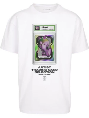 Foto van product MT Upscale Shirt 'Blend' groen / lila / zwart / wit