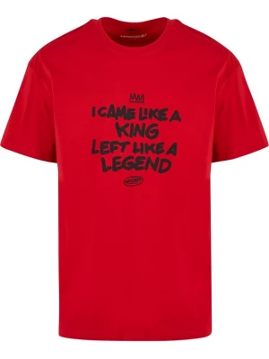 Foto van product MT Upscale Shirt 'Like A Legend' rood / zwart