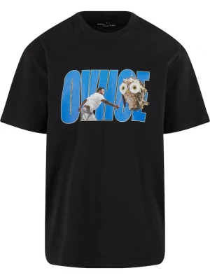 Foto van product MT Upscale Shirt 'Ovhoe' azuur / bruin / zwart / wit