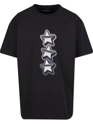 Foto van product MT Upscale Shirt 'Peace&Love' duifblauw / grijs / zwart / wit