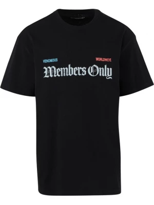 Foto van product MT Upscale Shirt 'UC Members Only' azuur / zalm roze / zwart / wit