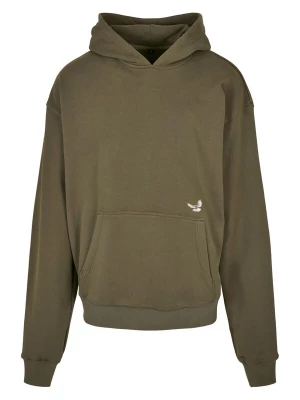 Foto van product MT Upscale Sweatshirt olijfgroen / donkeroranje / wit / eierschaal