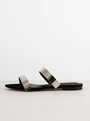Foto van product Muiltjes Alexandre Birman zilverkleurig