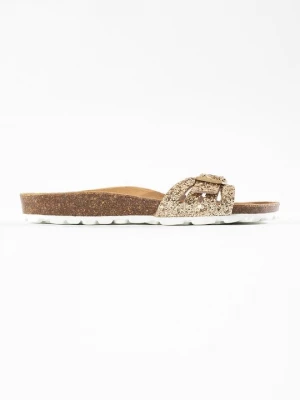 Foto van product Muiltjes BAYTON goudkleurig