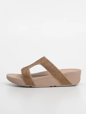 Foto van product Muiltjes FitFlop goudkleurig