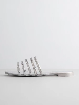 Foto van product Muiltjes Giuseppe Zanotti zilverkleurig