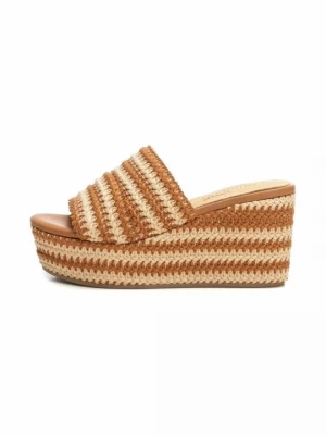 Foto van product Muiltjes met hak Carmela camel