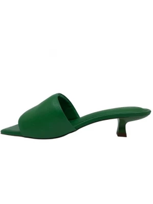 Foto van product Muiltjes met hak Copenhagen Shoes groen