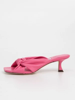 Foto van product Muiltjes met hak Jimmy Choo donkerroze