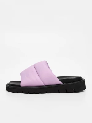Foto van product Muiltjes met hak Kazar paars