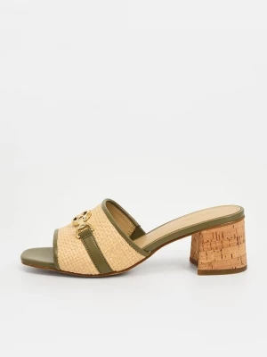 Foto van product Muiltjes met hak Michael Kors groen