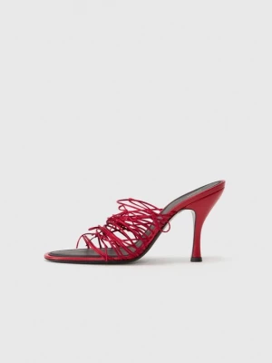 Foto van product Muiltjes met hak NEOUS rood