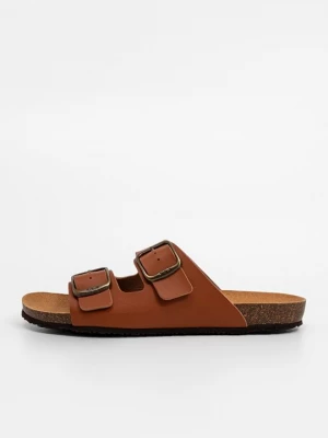 Foto van product Muiltjes Scholl cognac