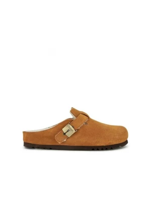 Foto van product Muiltjes Scholl cognac