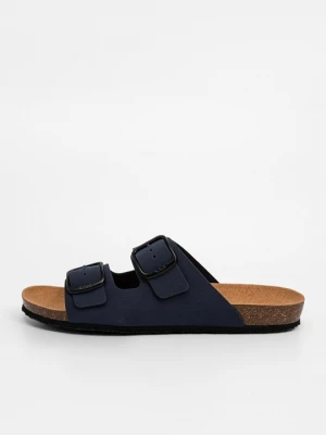 Foto van product Muiltjes Scholl donkerblauw