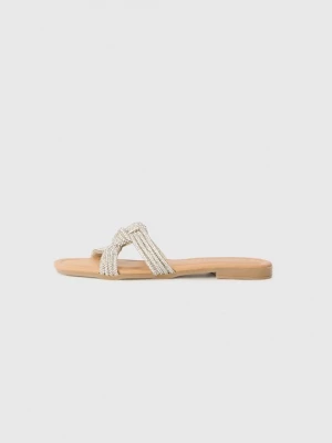 Foto van product Muiltjes Steve Madden zilverkleurig