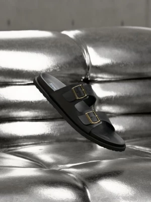 Foto van product Muiltjes Steve Madden zwart