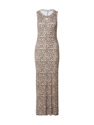 Foto van product Munthe Jurk 'PANNA' beige / camel / zwart / wit