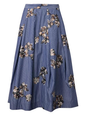 Foto van product Munthe Rok 'NUKKIA' navy / bruin / zwart / wit